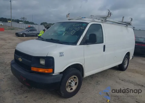 2015 Chevrolet Express 2500 Work Van from USA, damaged, VIN 1GCWGFCF7F1188656
